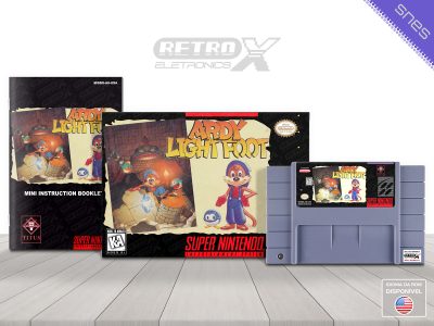 Ardy Light Foot A9 Super Nintendo Completo