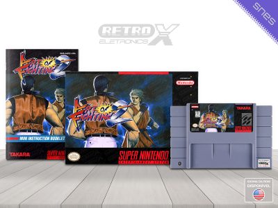 Art of Fighting 2 AAFE Super Nintendo Completo