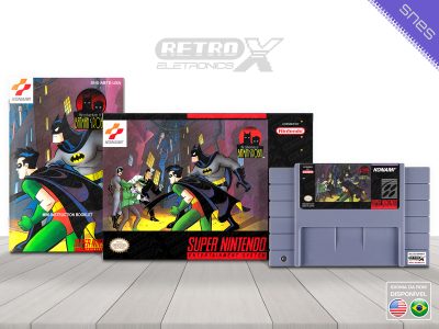 Batman & Robin The Adventure of ABTE Super Nintendo Completo