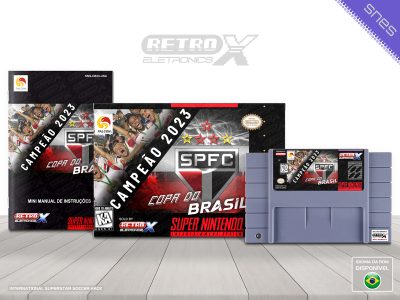 Campeonato Brasileiro 2023 CB23 Super Nintendo CUSTOM SÃO PAULO Completo - iss hack