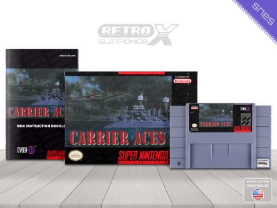 Carrier Aces ACAE Super Nintendo Completo