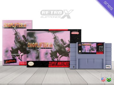 Choplifter III 3C Super Nintendo Completo