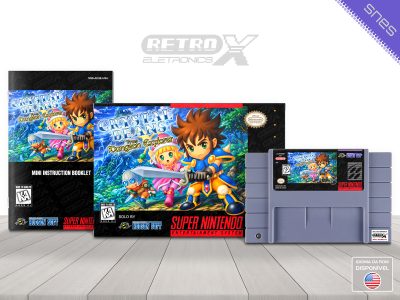 Crystal Beans - From Dungeon Explorer AC3E Super Nintendo Completo