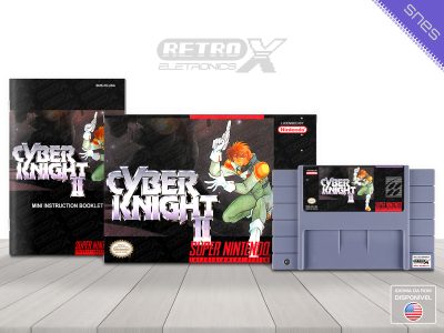 Cyber Knight 2 CZ Super Nintendo Completo