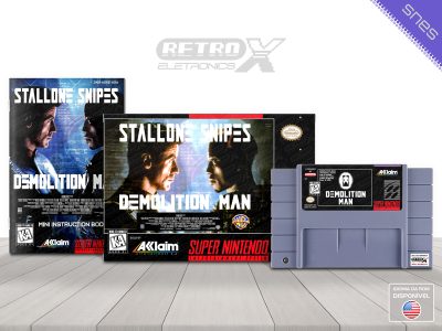 Demolition Man AD6E Super Nintendo Completo