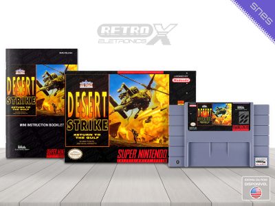 Desert Strike RG Super Nintendo Completo