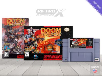 Doom Troopers AM9E Super Nintendo Completo