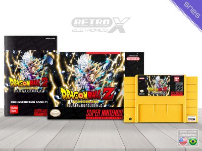 Dragon Ball Z Super Butouden 2 ET Super Nintendo Completo Cartucho Amarelo