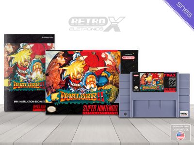 Dual Orbs 2 AD2E Super Nintendo Completo