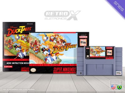 Ducktales 1 NES TO SNES Super Nintendo Completo - port