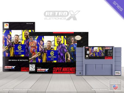 E Football 2023 EF23 Super Nintendo Completo - iss hack