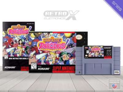 Fantastic Parodius AGPE Super Nintendo Completo