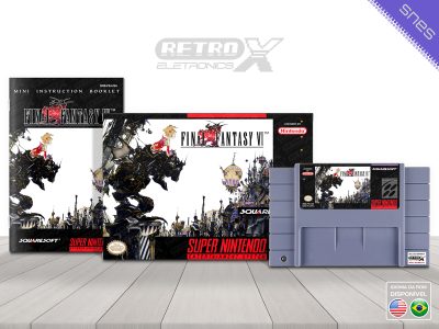 Final Fantasy 6 F6 Super Nintendo Completo
