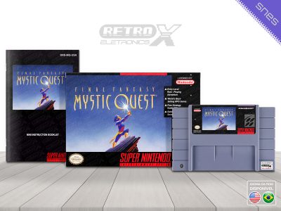 Final Fantasy Mystic Quest MQ Super Nintendo Completo