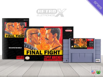 Final Fight 1 FT Super Nintendo Completo