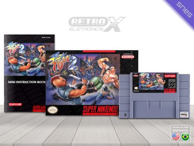 Final Fight 2 F2 Super Nintendo Completo