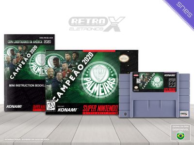 Futebol Brasileiro 2020 HACK Super Nintendo PALMEIRAS CAMPEÃO LIBERTADORES Completo - hack