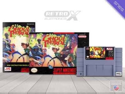 Ghoul Patrol AGJE Super Nintendo Completo