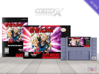 Go Go Ackman 1 ACKE Super Nintendo Completo