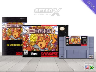 Gunmans Proof AXAJ Super Nintendo Completo