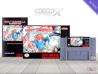 Holy Umbrella ADOE Super Nintendo Completo