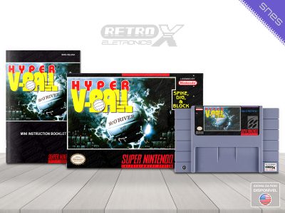 Hyper V-Ball HQ Super Nintendo Completo