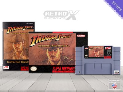 Indiana Jones' Greatest Adventures AIJE Super Nintendo Completo