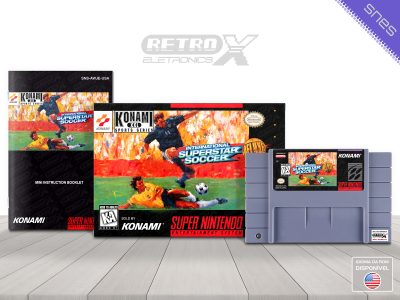 International Superstar Soccer Deluxe AWJE Super Nintendo Completo