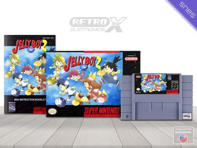 Jelly Boy 2 JBTE Super Nintendo Completo