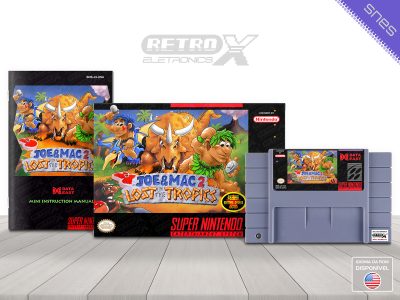 Joe & Mac 2 Lost in age Tropics J3 Super Nintendo Completo