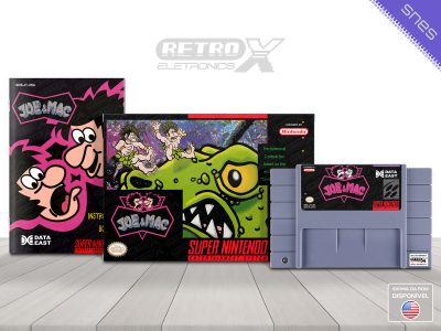 Joe & Mac JT Super Nintendo Completo