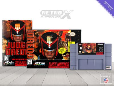 Judge Dredd ADJE Super Nintendo Completo