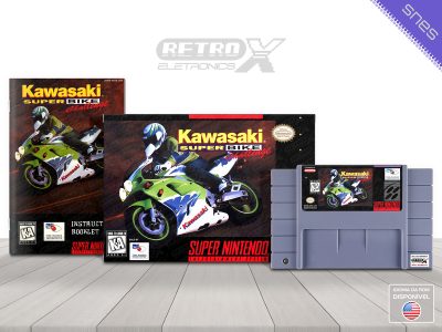 Kawasaki Super Bike Challenge AKEE Super Nintendo Completo
