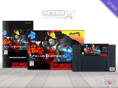 Killer Instinct AKLE Super Nintendo Completo Cartucho Preto