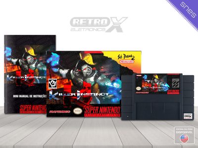 Killer Instinct PLAYTRONIC Super Nintendo Completo Cartucho Preto