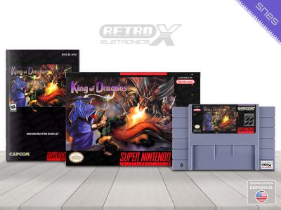 Kings of Dragons EI Super Nintendo Completo