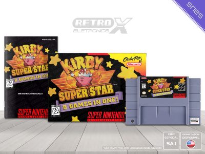 Kirby Super Star AFKE Super Nintendo Completo - chip especial