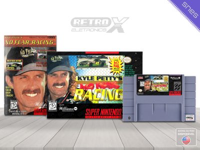 Kyle Petty's No Fear Racing AKPE Super Nintendo Completo