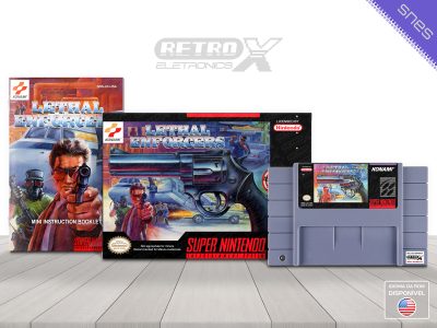 Lethal Enforcers LX Super Nintendo Completo