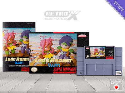 Lode Runner Twin 72 Super Nintendo Completo