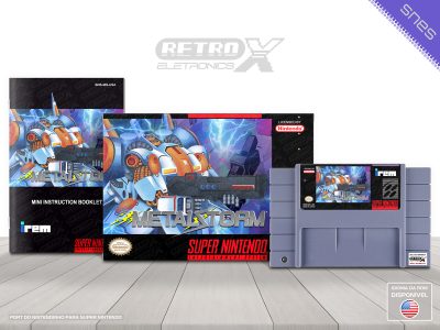 Metal Storm MS Super Nintendo Completo x