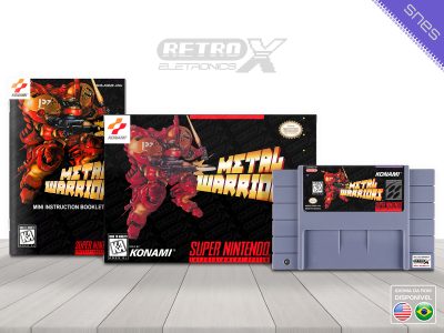 Metal Warriors AWME Super Nintendo Completo