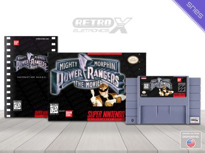 Mighty Morphin Power Rangers The Movie A2RE Super Nintendo Completo