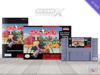 Monopoly ML Super Nintendo Completo