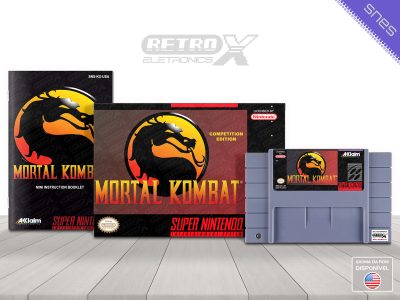 Mortal Kombat 1 KX Super Nintendo Completo