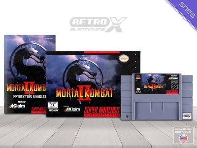 Mortal Kombat 2 28 Super Nintendo Completo