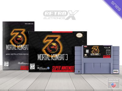Mortal Kombat 3 A3ME Super Nintendo Completo