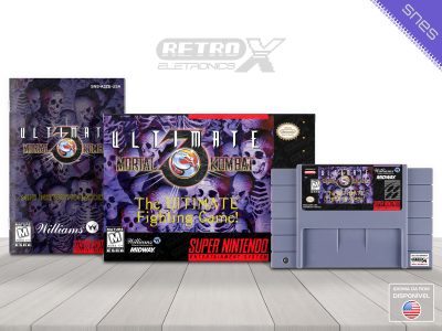 Mortal Kombat 3 Ultimate A3ZE Super Nintendo Completo