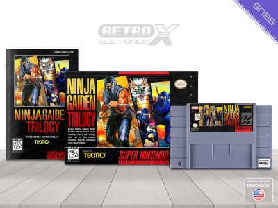 Ninja Gaiden Trilogy ANRE Super Nintendo Completo