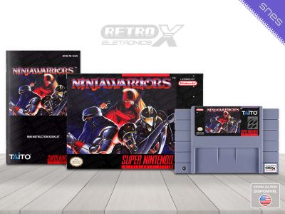 Ninja Warriors NI Super Nintendo Completo